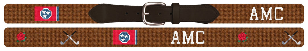 Custom Needlepoint Belt