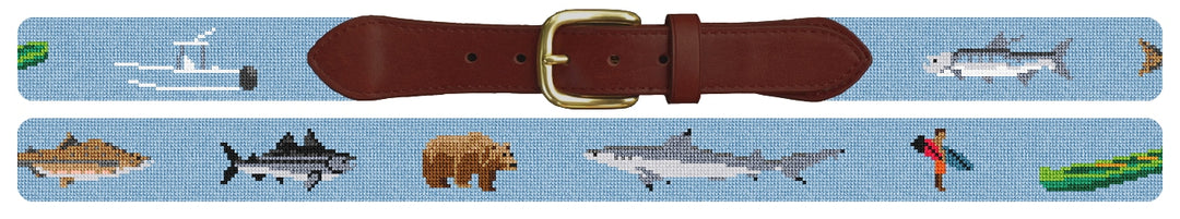 Custom Needlepoint Belt