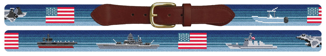 Custom Needlepoint Belt