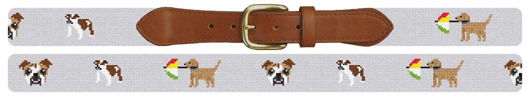 Custom Needlepoint Belt