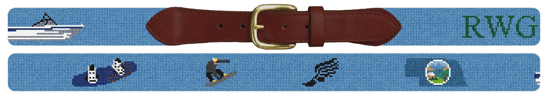 Custom Needlepoint Belt