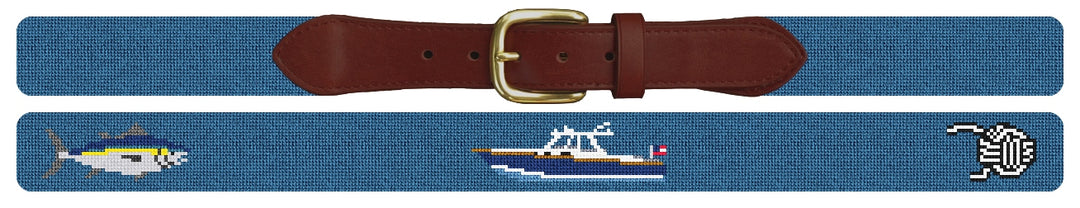Custom Needlepoint Belt