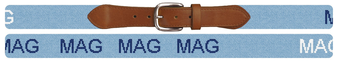 Custom Needlepoint Belt