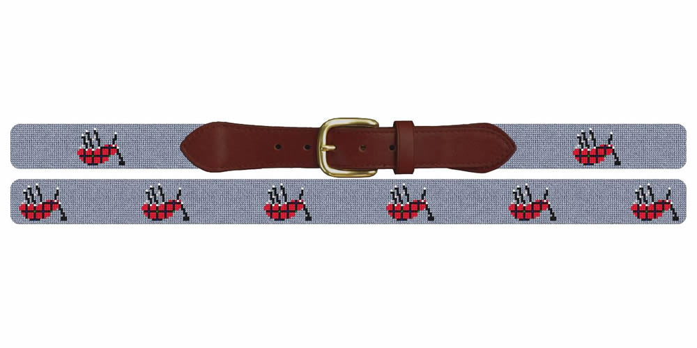 A Bagpipes Song Needlepoint Belt Musical Charm – Brewster Belt