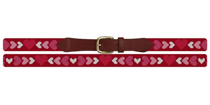 Be My Valentine Needlepoint Belt