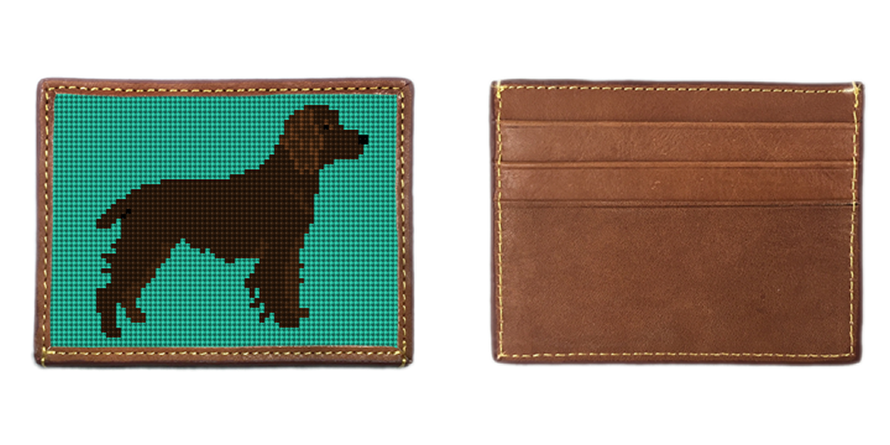 Boykin Spaniel Needlepoint Card Wallet