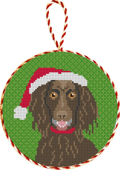 Boykin Spaniel Needlepoint Christmas Ornament