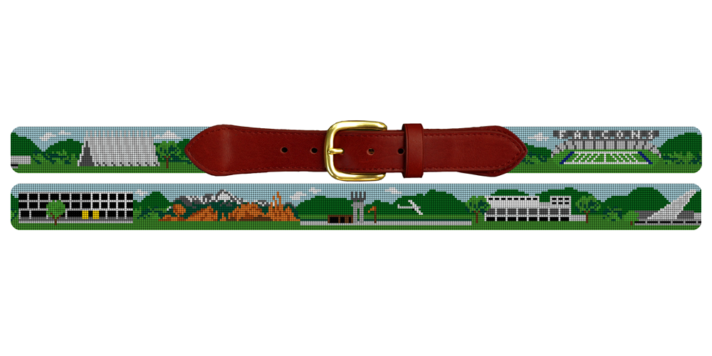 Colorado Springs CO North Needlepoint Belt