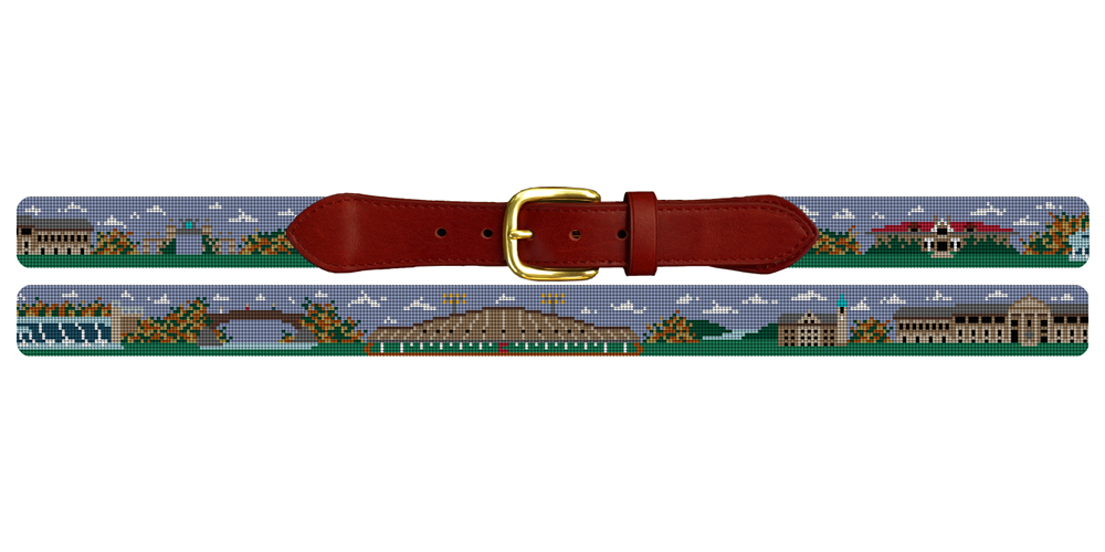 Cornell University Needlepoint Belt