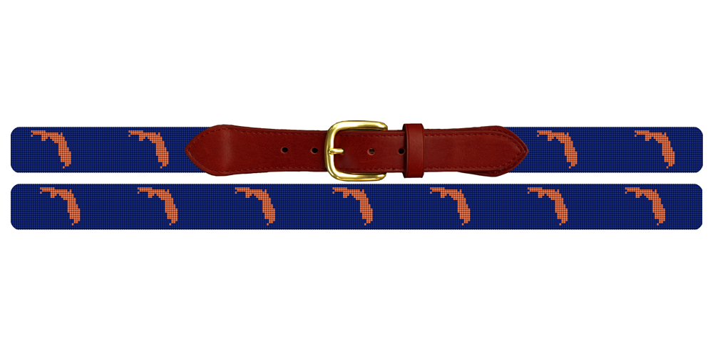 Florida State Needlepoint Belt