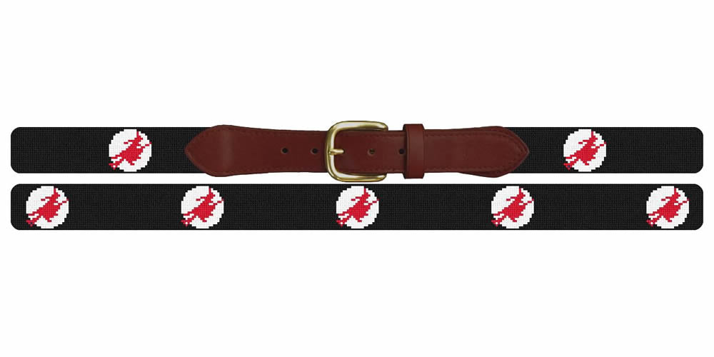 Full Moon Witch Needlepoint Belt