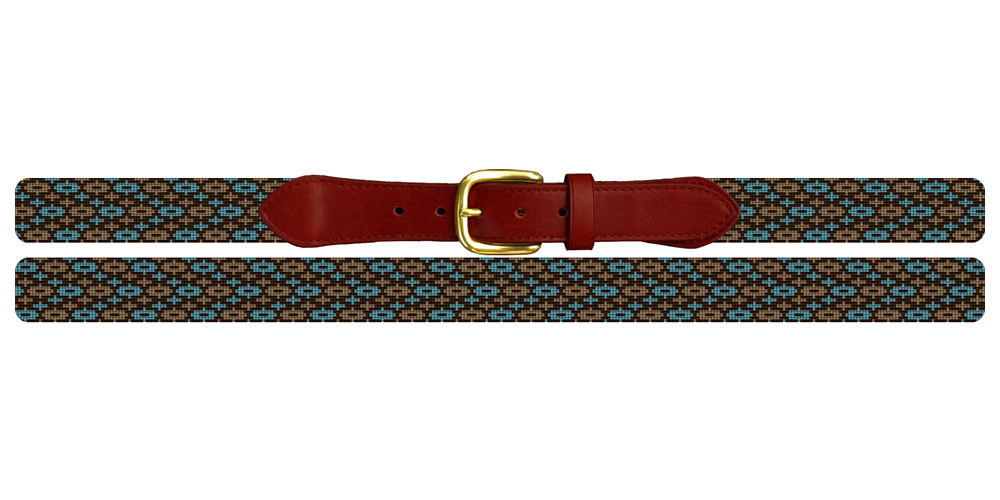 Gaea Needlepoint Belt