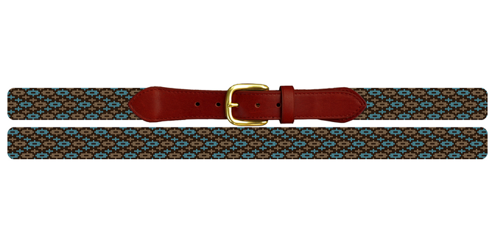 Gaea Needlepoint Belt