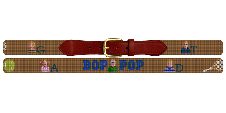 Grandpa's Needlepoint Belt