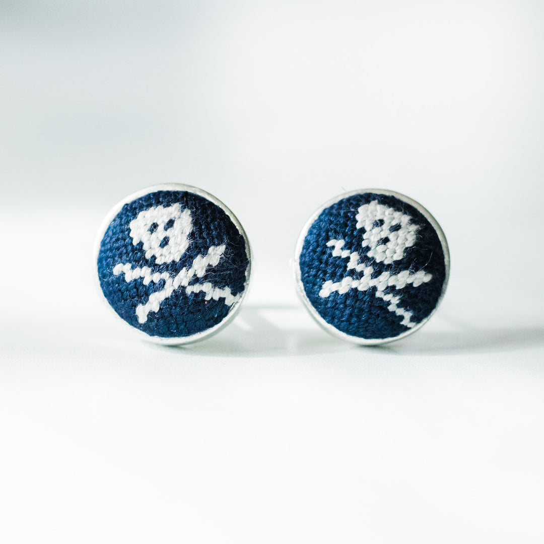 Custom Needlepoint Cufflinks