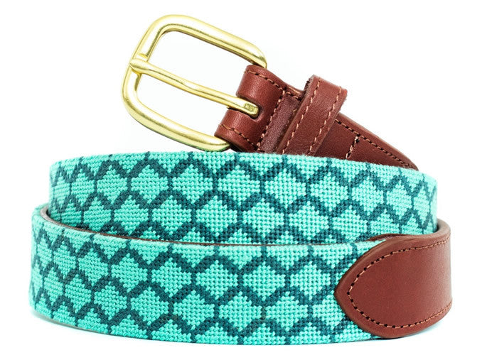 Honeycomb Needlepoint Belt
