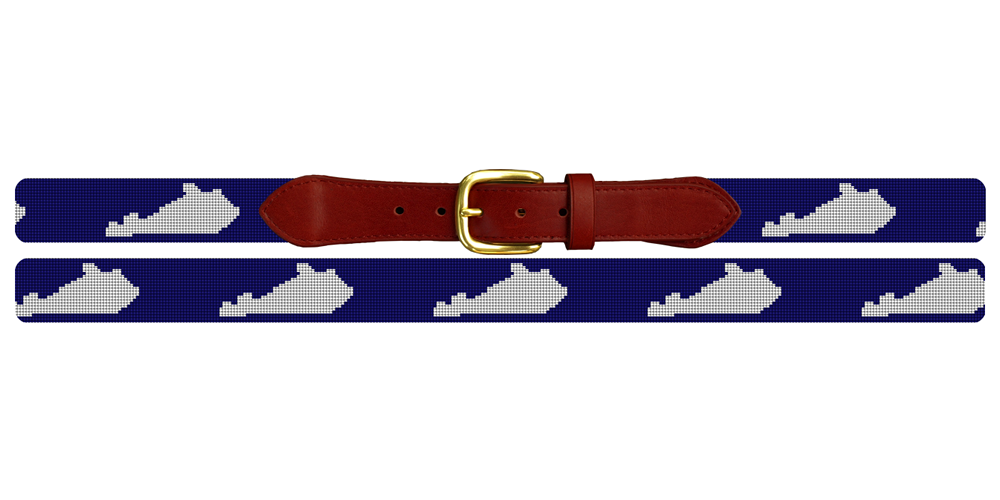 Kentucky State Needlepoint Belt
