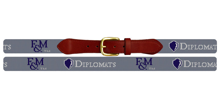 Franklin and Marshall College Needlepoint Belt