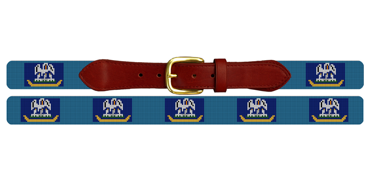 Louisiana Flag Needlepoint Belt