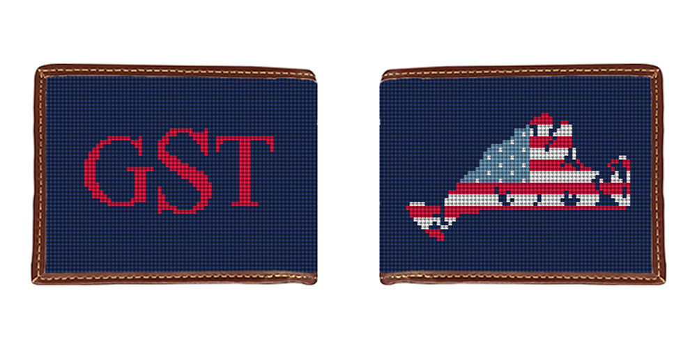 Martha's Vineyard Needlepoint Wallet