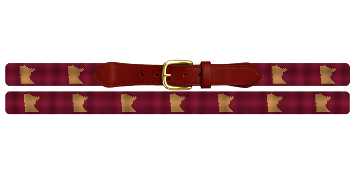 Minnesota State Needlepoint Belt