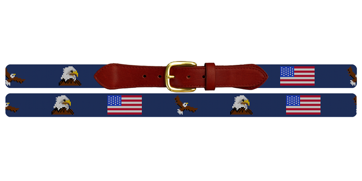 National Pride Needlepoint Belt