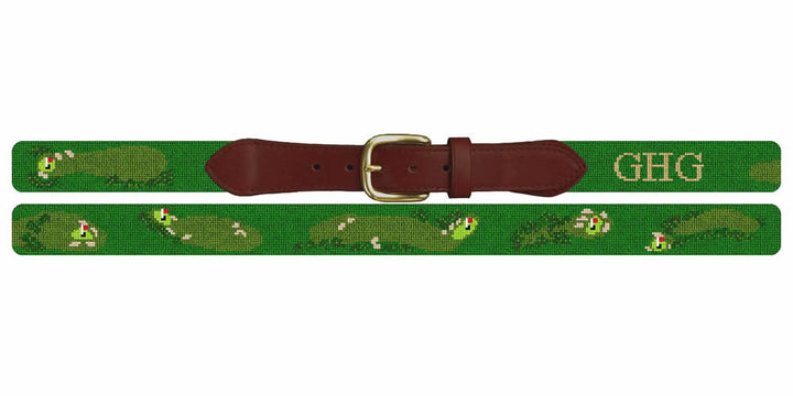 Pasatiempo Golf Club Needlepoint Belt