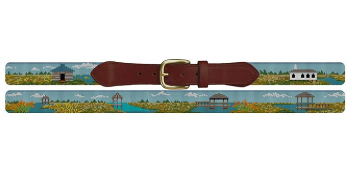 Pawleys Island Needlepoint Belt