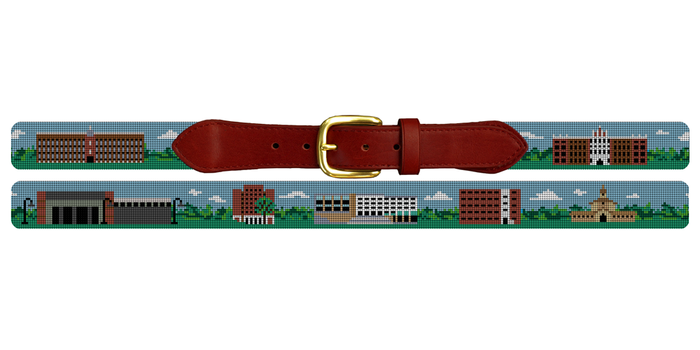 Providence RI Landscape 2 Needlepoint Belt