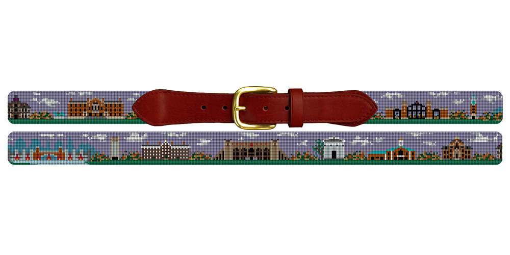 Providence RI Landscape 1 Needlepoint Belt