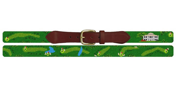 Winchester Kentucky Golf Course Needlepoint Belt