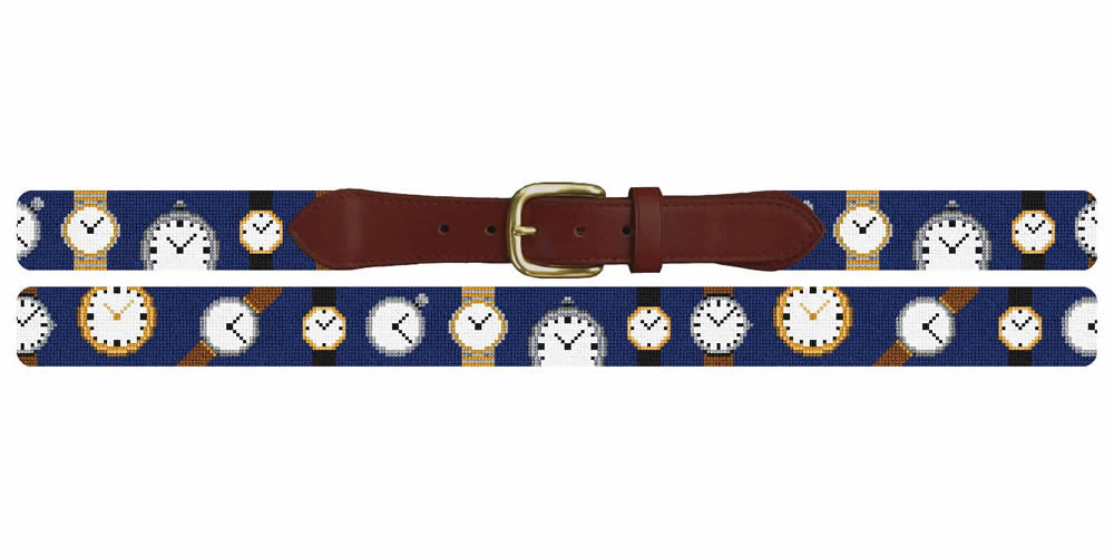 A Stitch In Time Needlepoint Belt