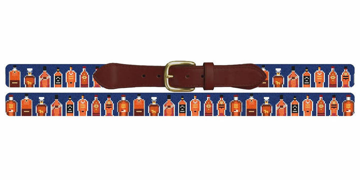 Best Bourbon Needlepoint Belt