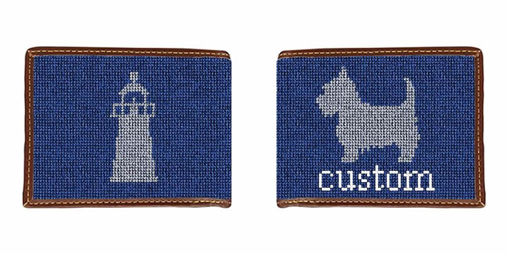 Custom Needlepoint Wallet