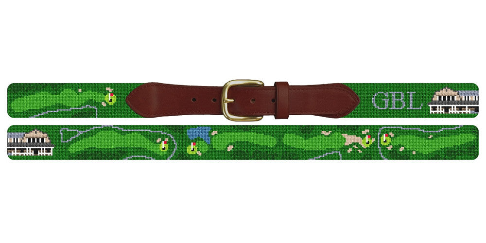 Losantiville Golf Course Needlepoint Belt