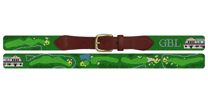 Losantiville Golf Course Needlepoint Belt