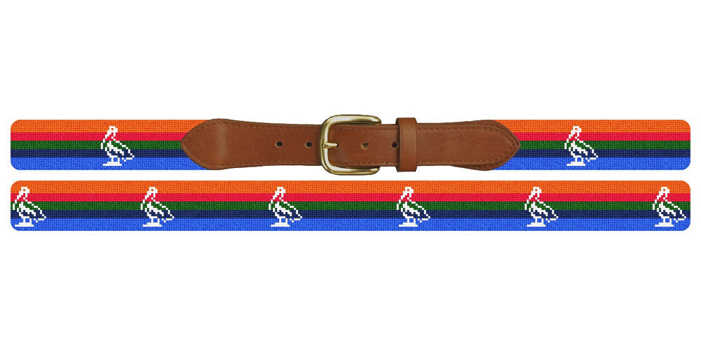 Pelican Needlepoint Belt