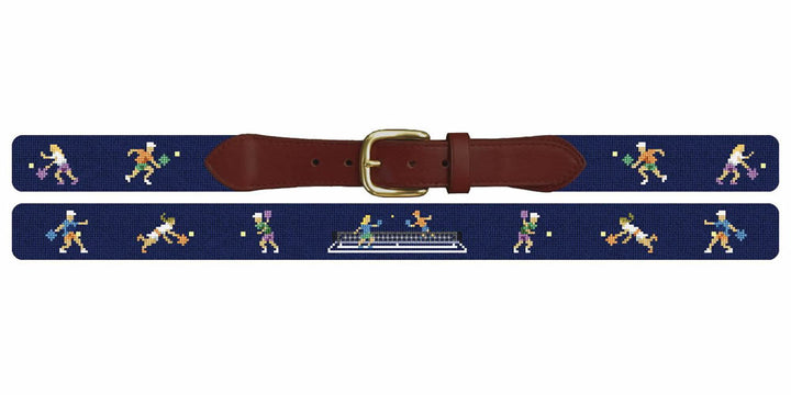 Pickleball Moves Needlepoint Belt