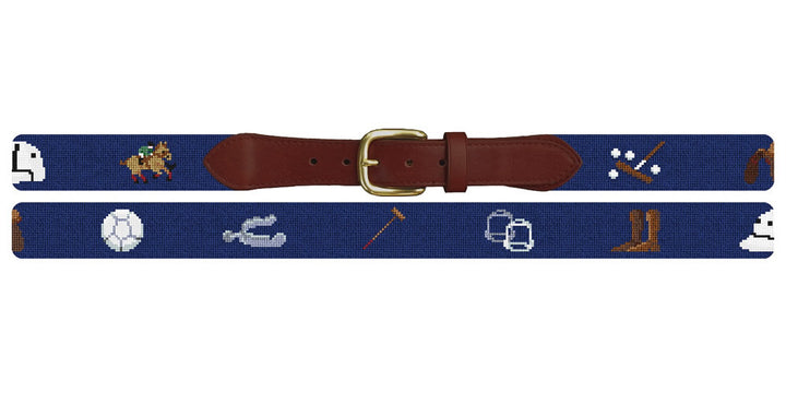 Polo Needlepoint Belt