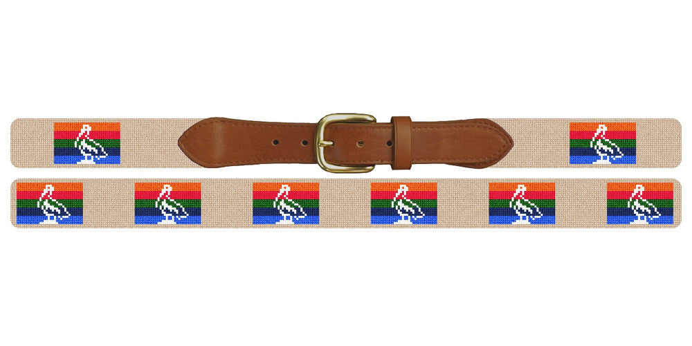 St Petersburg Flag Needlepoint Belt