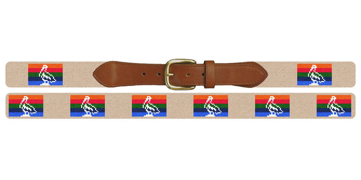 St Petersburg Flag Needlepoint Belt