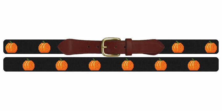 Tiny Pumpkins Needlepoint Belt