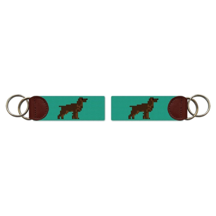 Boykin Spaniel Needlepoint Key Fob