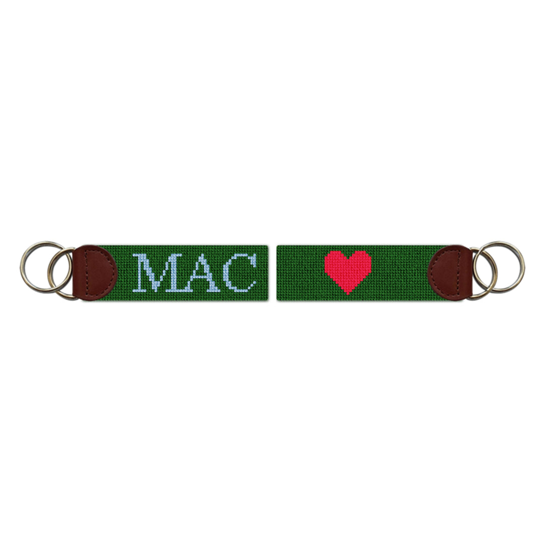 Custom Needlepoint Key Fob