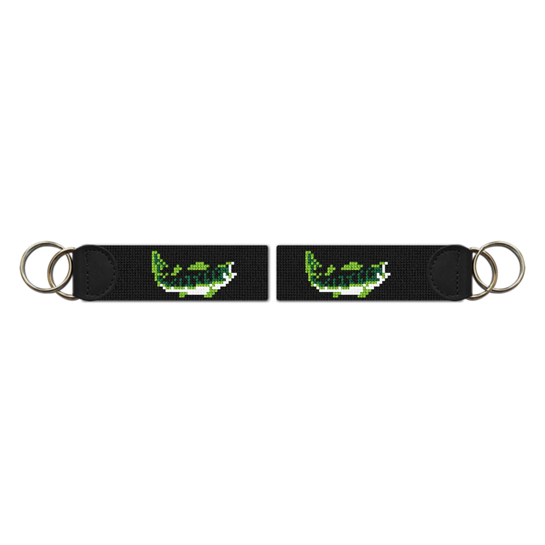 Custom Needlepoint Key Fob