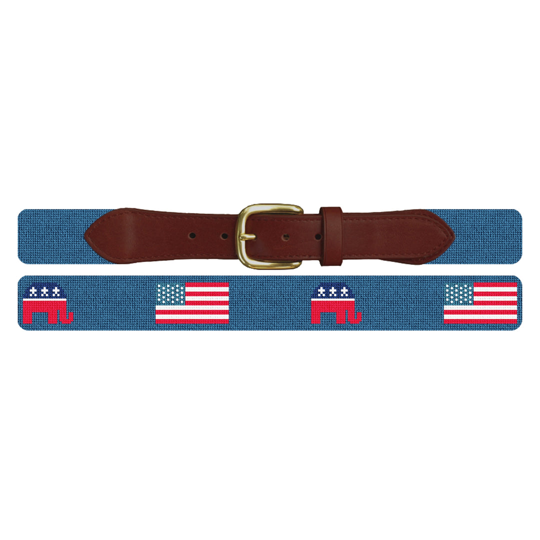 Custom Needlepoint Belt