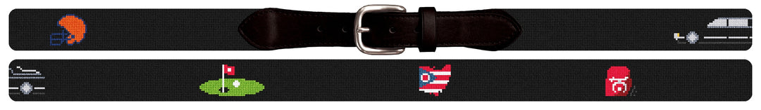 Custom Needlepoint Belt