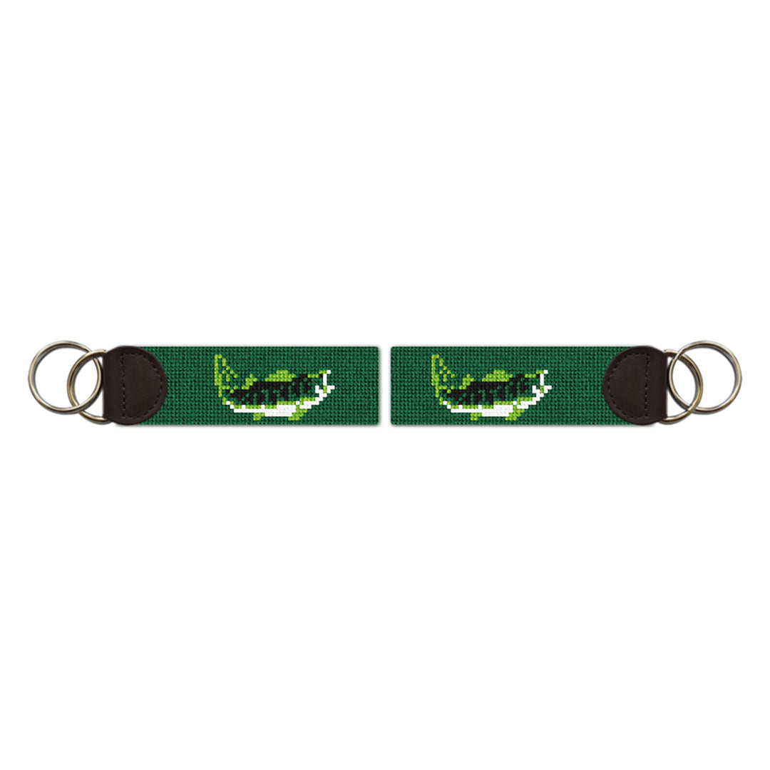 Custom Needlepoint Key Fob
