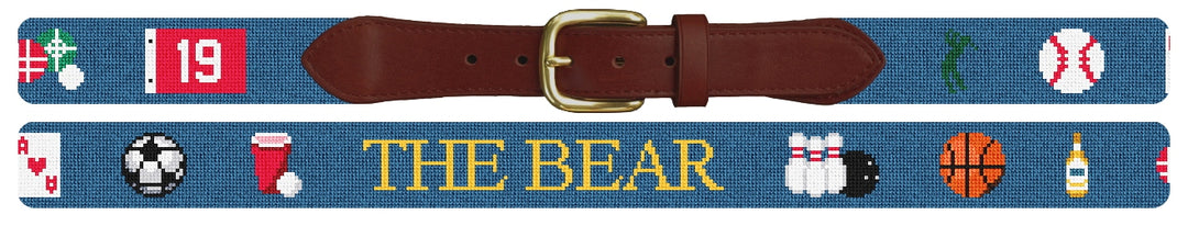 Custom Needlepoint Belt