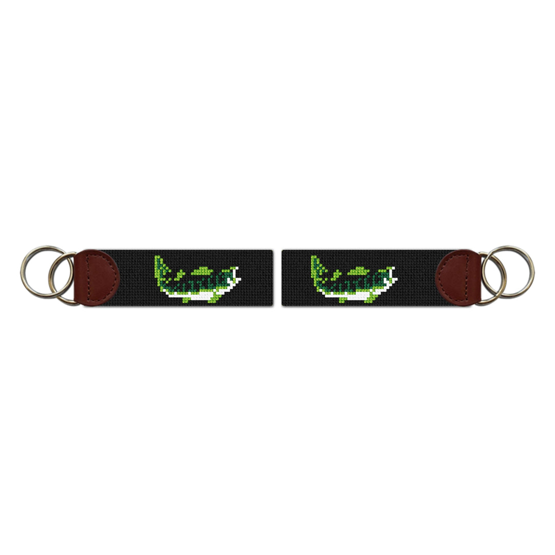 Custom Needlepoint Key Fob